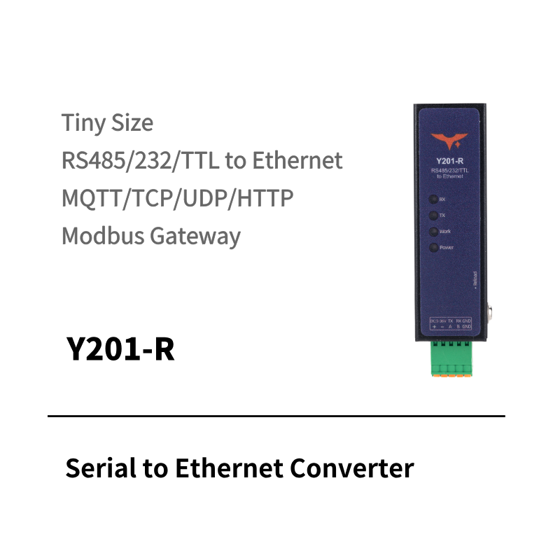 Y201-R Serial to Ethernet Converter