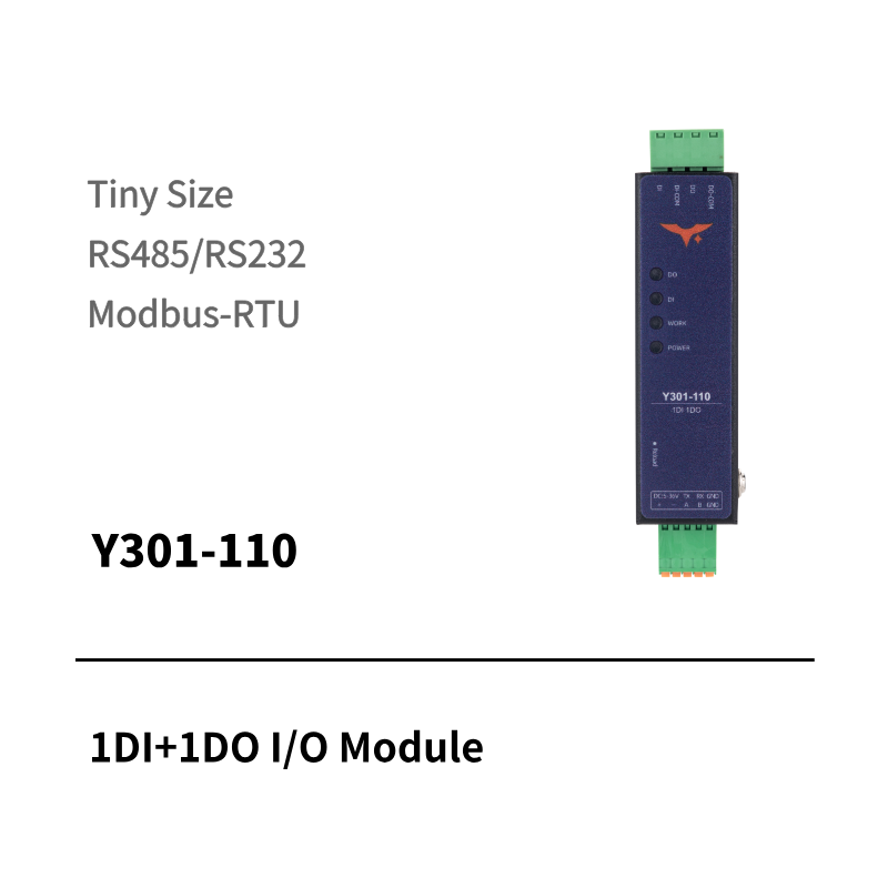 Y301-110/200/020  1DI+1DO/2DI/2DO  I/O Module