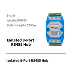 Isolated 8-Port RS485 Hub