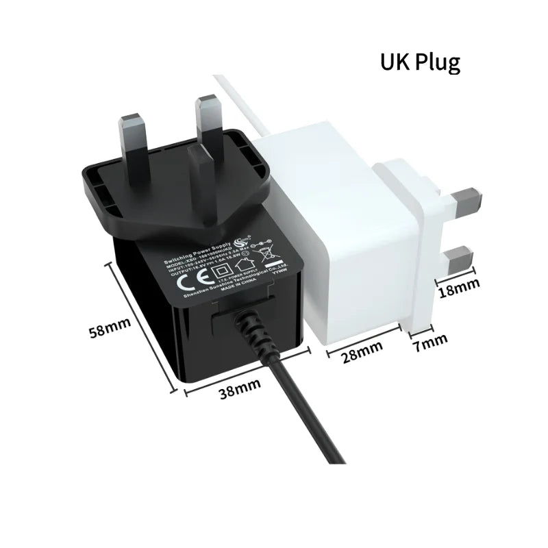 DC Adapter 12V1A New AC 100V-240V Converter Adapter DC EU/UK/US/AU/KR Plug