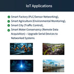Y204-R 4 Ports Serial to Ethernet Converter