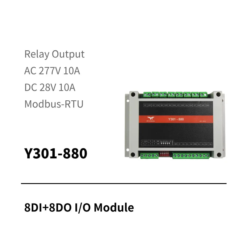 Y301-880 8DI+8DO I/O Module