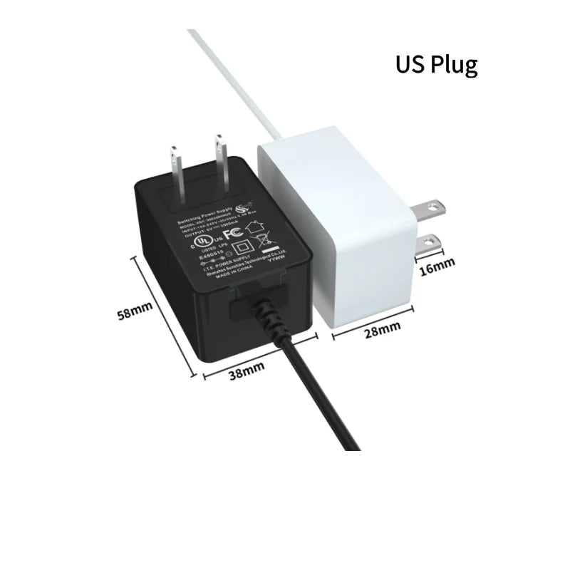 DC Adapter 12V1A New AC 100V-240V Converter Adapter DC EU/UK/US/AU/KR Plug