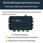 Y204-R 4 Ports Serial to Ethernet Converter
