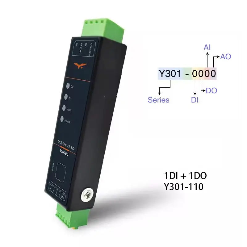 Y301-110/200/020  1DI+1DO/2DI/2DO  I/O Module
