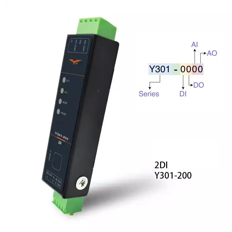 Y301-110/200/020  1DI+1DO/2DI/2DO  I/O Module