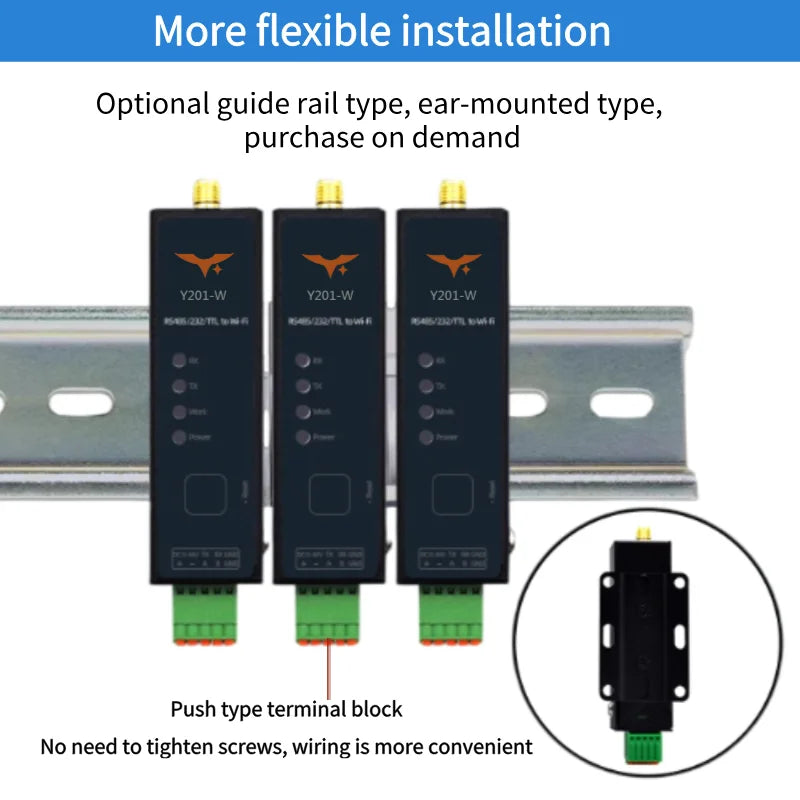 Y201-W Serial to Dual-band Wi-Fi Converter