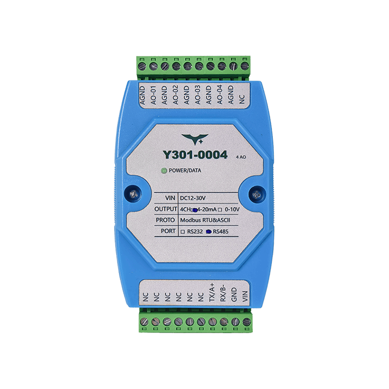 Y301-0004/0006/0008 4/6/8-Channel Analog Output Module