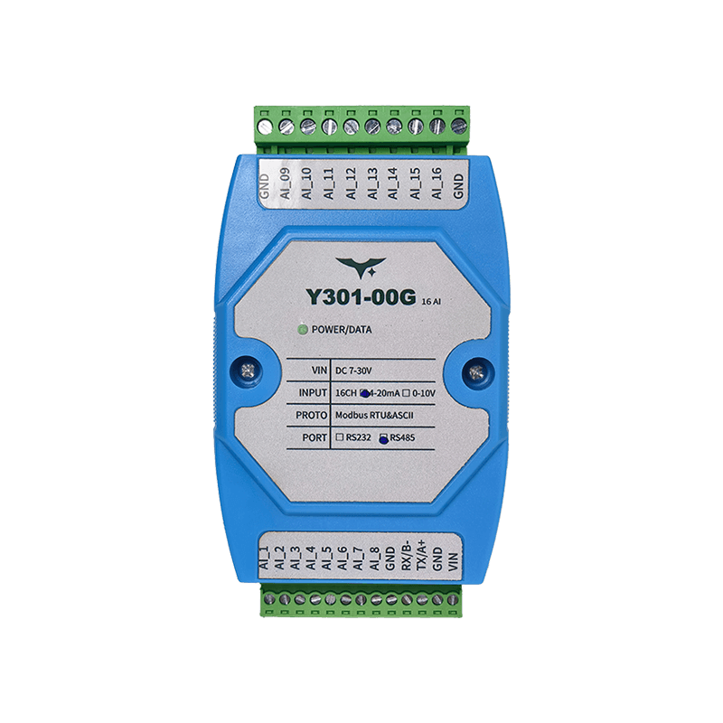 Y301-00G 16-Channel Analog Input Module