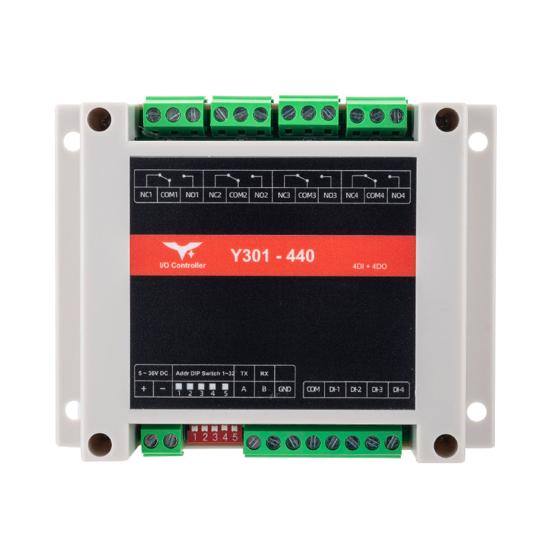 Y301-440/444 4DI+4DO +4AI I/O Module